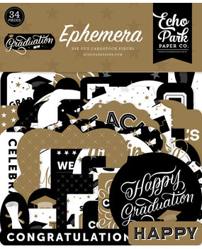 Echo Park Graduation Ephemera (GR298024) (OUTLET)