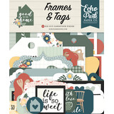 Echo Park Good To Be Home Frames & Tags (GTH336025) (OUTLET)