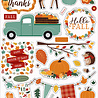 Echo Park Happy Fall 6x13 Inch Chipboard Accents (HAP219021) (OUTLET)
