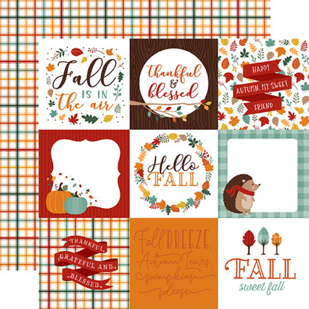 Echo Park Happy Fall 6x6 Paper Pad (HAP219023) (OUTLET)