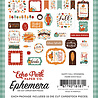 Echo Park Happy Fall Ephemera (HAP129024) (OUTLET)