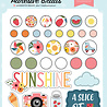 Echo Park Here Comes The Sun Adhesive Brads (HCTS311020) (OUTLET)