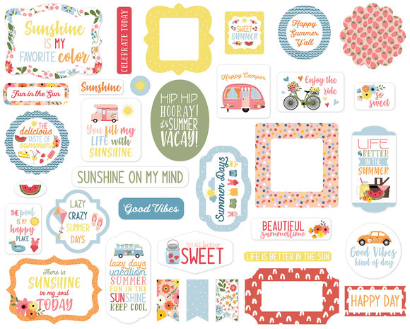 Echo Park Here Comes The Sun Ephemera (HCTS311024) (OUTLET)