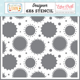 Echo Park Good Sunshine Stencil (HCTS311033) (OUTLET)