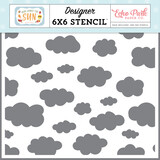 Echo Park Keep Cool Cloud Stencil (HCTS311034) (OUTLET)