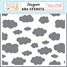 Echo Park Keep Cool Cloud Stencil (HCTS311034) (OUTLET)