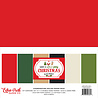 Echo Park Have A Holly Jolly Christmas 12x12 Inch Coordinating Solids Paper Pack (HJC331015) (OUTLET)