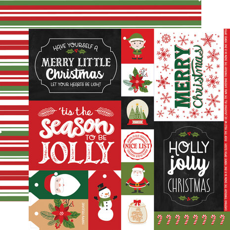Echo Park Have A Holly Jolly Christmas 12x12 Inch Collection Kit (HJC331016) (OUTLET)