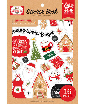 Echo Park Have A Holly Jolly Christmas Sticker Book (HJC331029) (OUTLET)