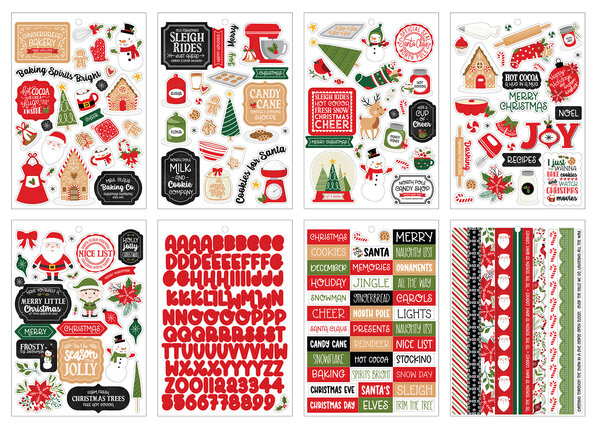 Echo Park Have A Holly Jolly Christmas Sticker Book (HJC331029) (OUTLET)