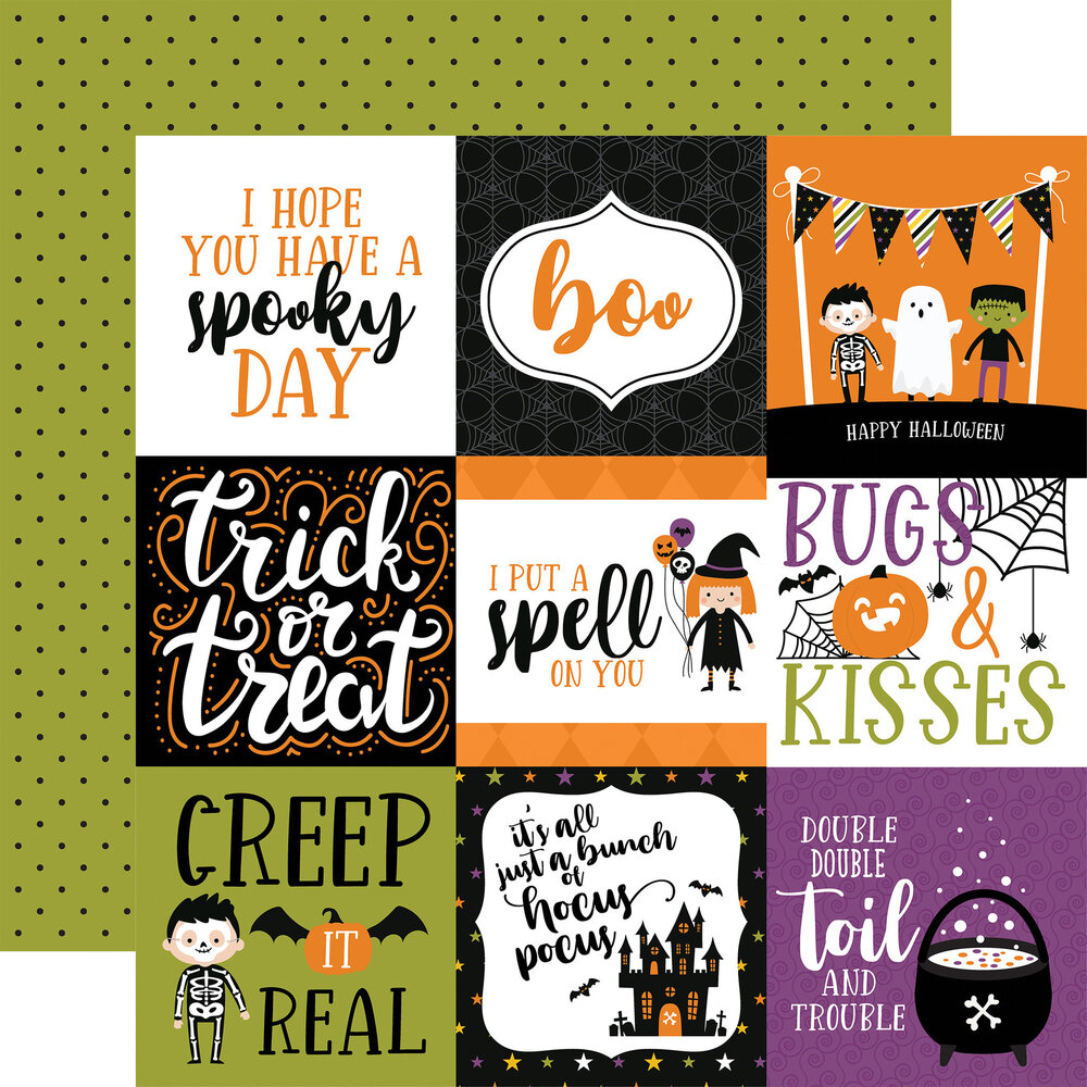 Echo Park Halloween Magic 12x12 Inch Collection Kit (HMA249016) (OUTLET)