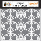 Echo Park Spooky Spiderweb Stencil (HMA249033) (OUTLET)