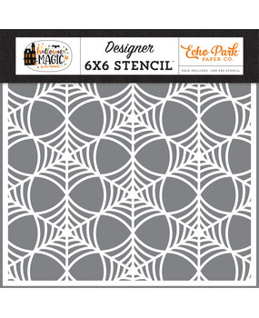 Echo Park Spooky Spiderweb Stencil (HMA249033) (OUTLET)