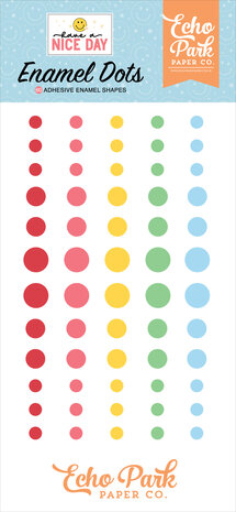 Echo Park Have A Nice Day Enamel Dots (HND361028) (OUTLET)