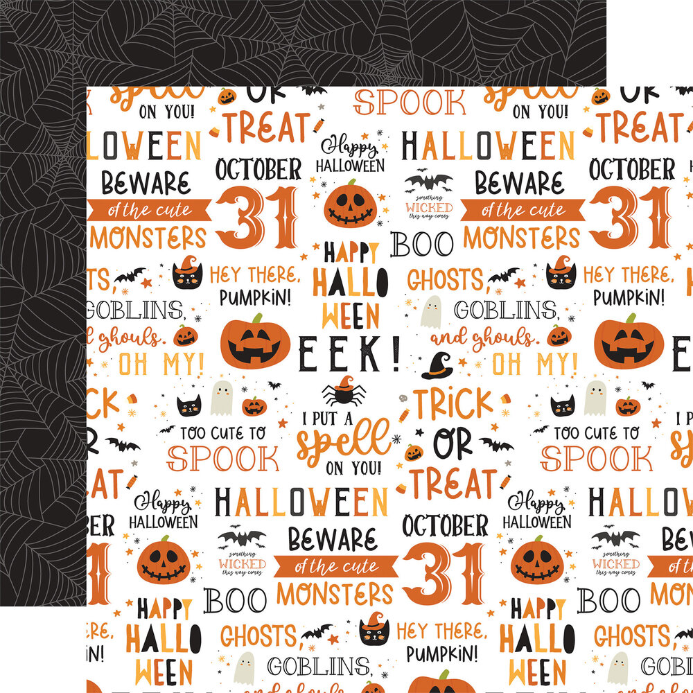 Echo Park Halloween Party 12x12 Inch Collection Kit (HP250016) (OUTLET)