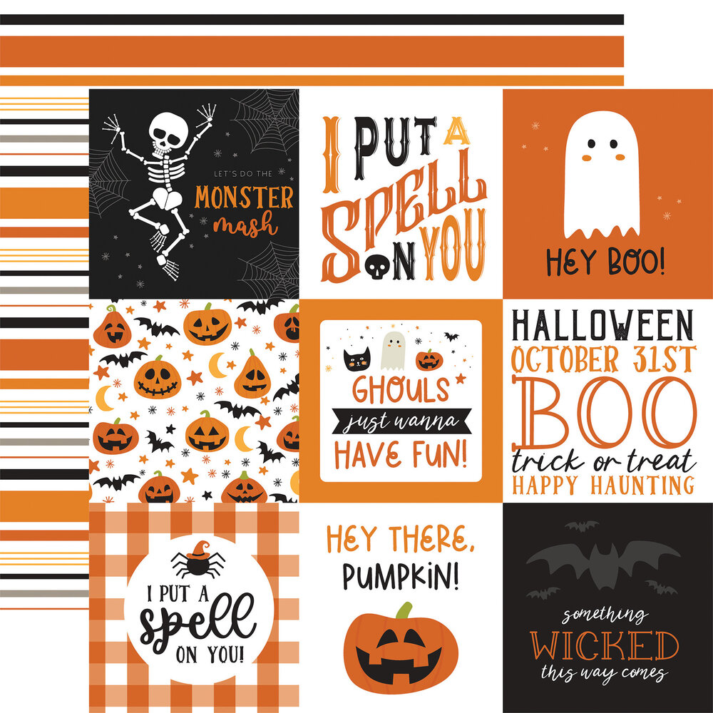 Echo Park Halloween Party 12x12 Inch Collection Kit (HP250016) (OUTLET)