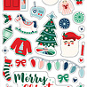 Echo Park Happy Holidays Chipboard Accents (HPH327021) (OUTLET)