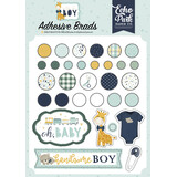 Echo Park It's A Boy Adhesive Brads (IAB278020) (OUTLET)