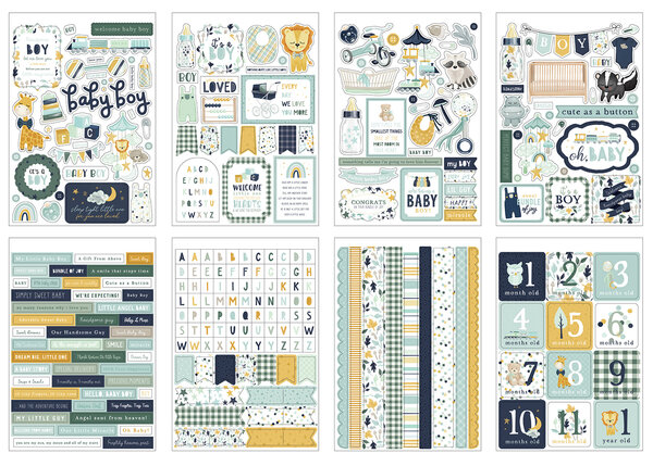 Echo Park It's A Boy Sticker Book (IAB278029) (OUTLET)