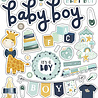 Echo Park It's A Boy Puffy Stickers (IAB278066) (OUTLET)