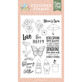Echo Park Happiness Blooms Designer Stamps (IST299044) (OUTLET)