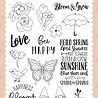 Echo Park Happiness Blooms Designer Stamps (IST299044) (OUTLET)