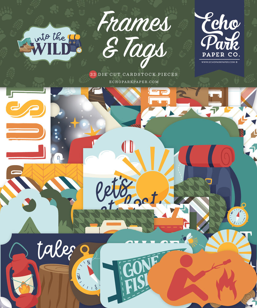 Echo Park Into The Wild Frames & Tags (ITW375025) (OUTLET)