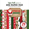 Echo Park Jingle All The Way 6x6 Inch Paper Pad (JIN252023) (OUTLET)