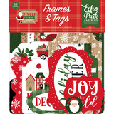 Echo Park Jingle All The Way Frames & Tags (JIN252025) (OUTLET)