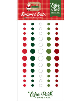 Echo Park Jingle All The Way Enamel Dots (JIN252028) (OUTLET)