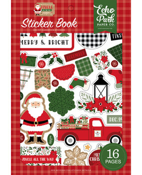Echo Park Jingle All The Way Sticker Book (JIN252029) (OUTLET)