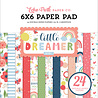 Echo Park Little Dreamer Girl 6x6 Inch Paper Pad (LD237023) (OUTLET)