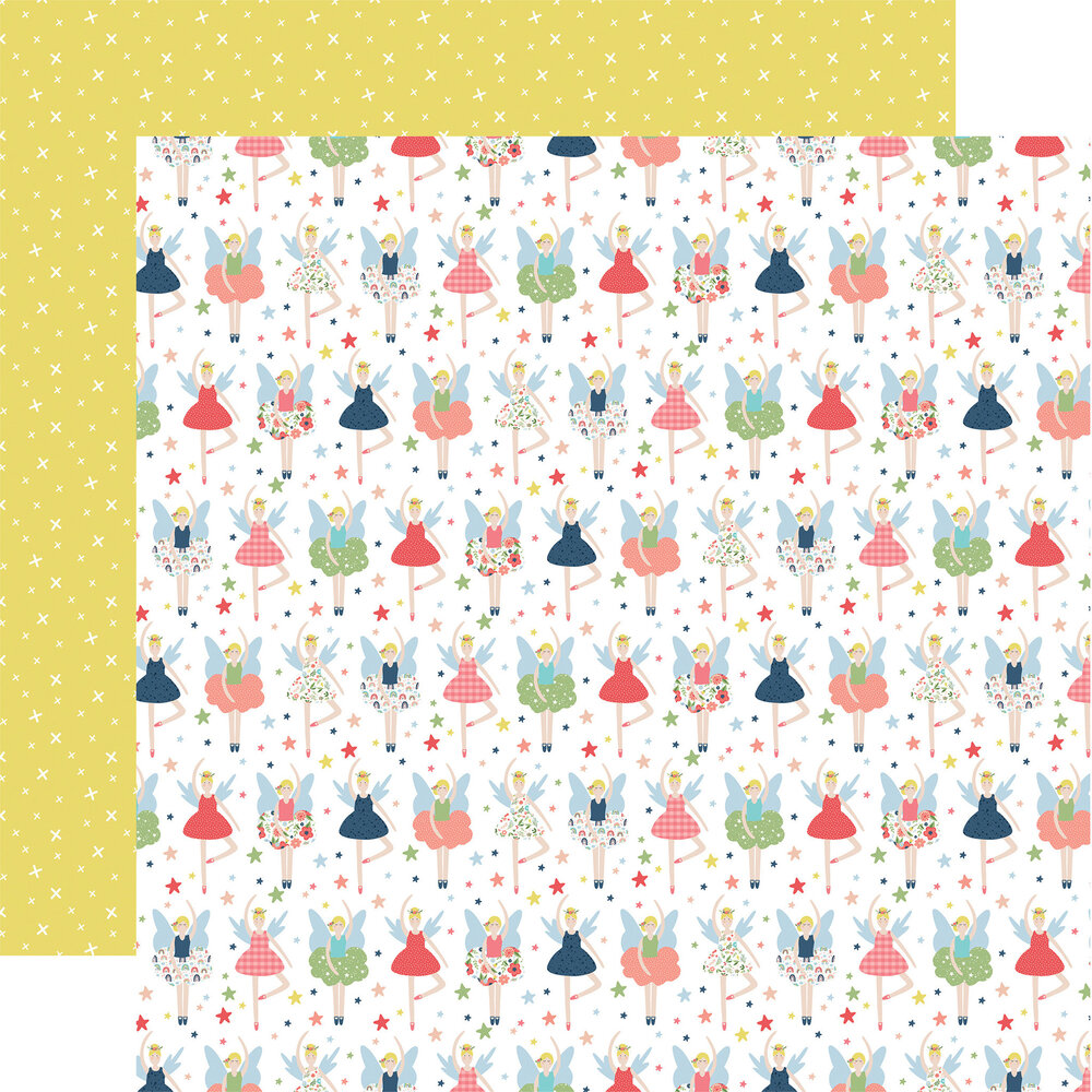 Echo Park Little Dreamer Girl 6x6 Inch Paper Pad (LD237023) (OUTLET)