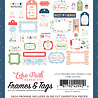 Echo Park Little Dreamer Girl Frames & Tags (LD237025) (OUTLET)