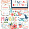 Echo Park Little Dreamer Girl Puffy Stickers (LD237066) (OUTLET)