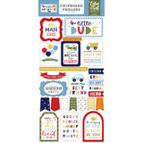 Echo Park Little Dreamer Boy Chipboard Phrases (LDB238022) (OUTLET)