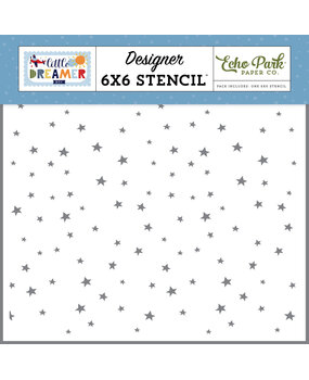 Echo Park Explore Stars 6x6 Inch Stencil (LDB238033) (OUTLET)