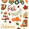 Echo Park I Love Fall Chipboard Accents (LFA225021) (OUTLET)