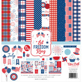 Echo Park Let Freedom Ring 12x12 Inch Collection Kit (LFR275016) (OUTLET)