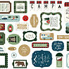 Echo Park Let's Go Camping Ephemera (LGC246024) (OUTLET)