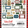 Echo Park Let's Go Camping Frames & Tags (LGC246025) (OUTLET)
