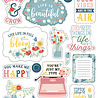 Echo Park Life Is Beautiful Chipboard Phrases (LIB309022) (OUTLET)