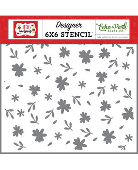 Echo Park Gorgeous Garden Stencil (LLB347033) (OUTLET)