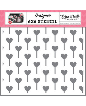 Echo Park Sweet Suckers Stencil (LN344034) (OUTLET)