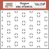 Echo Park Let's Go Geometric Stencil (LTT364034) (OUTLET)