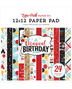 Echo Park Magical Birthday Boy 12X12 Inch Paper Pad (MBB232030) (OUTLET)