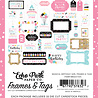 Echo Park Magical Birthday Girl Frames & Tags (MBG231025) (OUTLET)