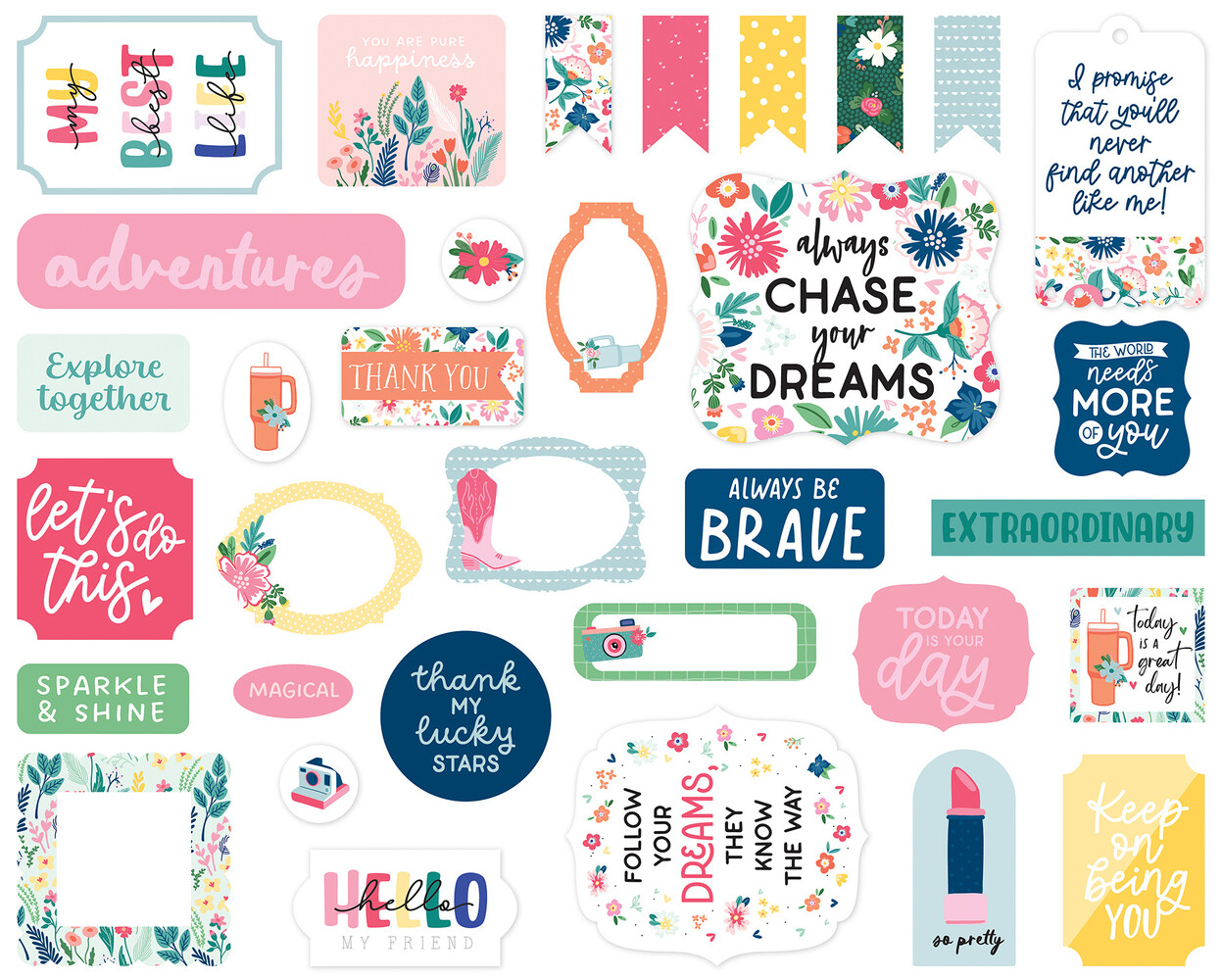 Echo Park My Best Life Ephemera (MBL367024) (OUTLET)