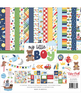 Echo Park My Little Boy 12x12 Inch Collection Kit (MLB357016) (OUTLET)