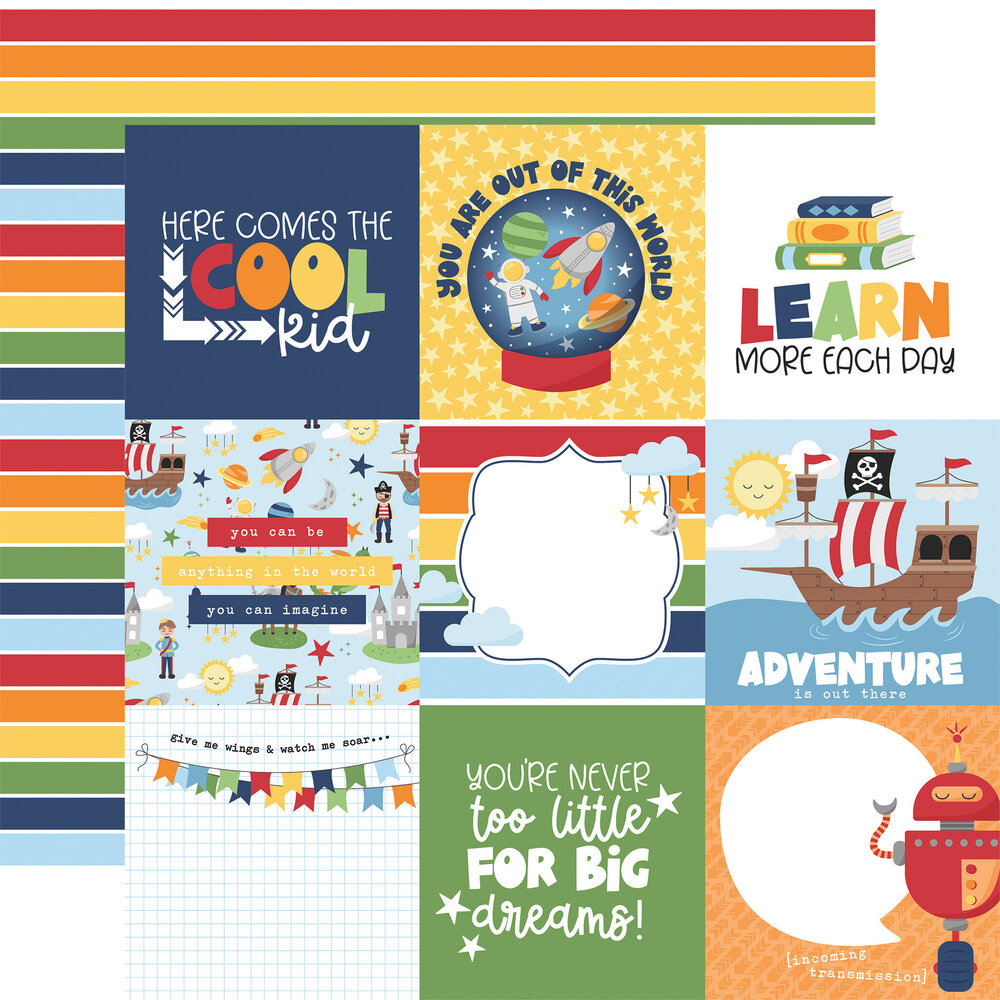 Echo Park My Little Boy 12x12 Inch Collection Kit (MLB357016) (OUTLET)